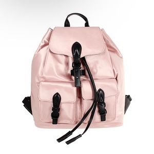 Rebecca Minkoff Alice Satin Nylon Backpack Pink